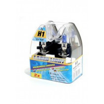 Halogenová žárovka H1 12V 55W BÍLÝ LASER 2ks