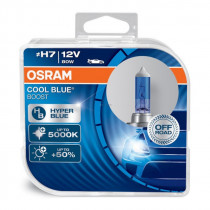 Halogenová žárovka Osram H7 COOL BLUE BOOST DUO 12V 80W
