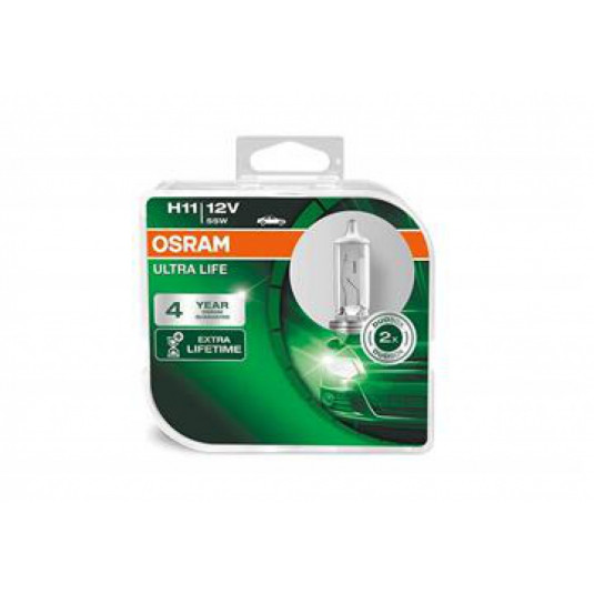 Žárovky Osram H11 12V ULTRA LIFE 2ks