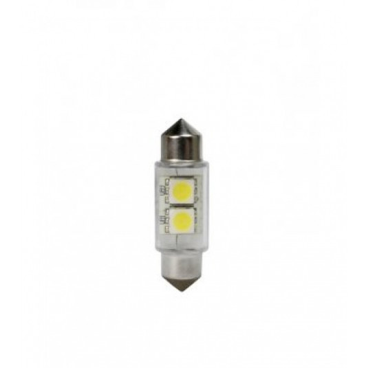 Led žárovky 2led 12V FESTOON SMD T11x31mm, 36mm (2ks)