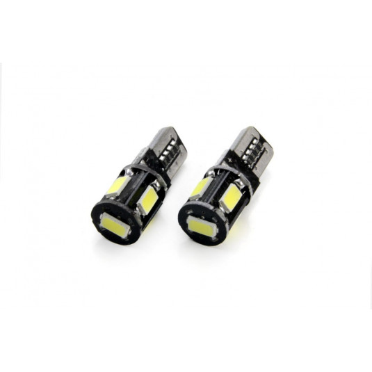 Žárovky LED CANBUS 5SMD 5730 T10 (W5W) White (2ks)