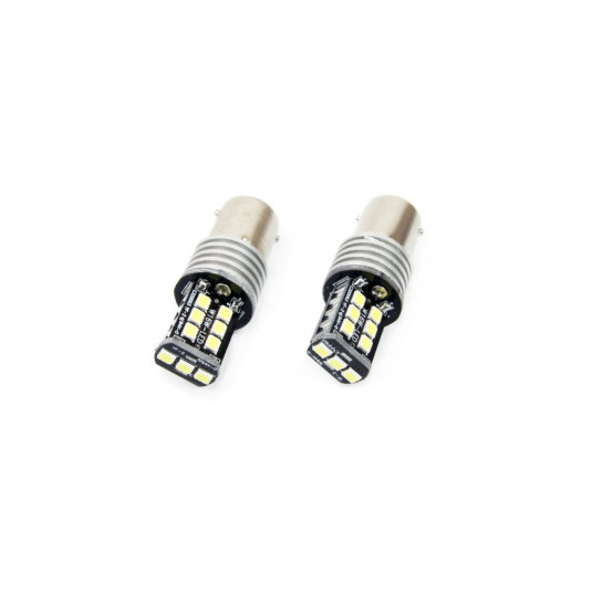 Žárovky LED CANBUS 15SMD 2835 7,5W 1156 (P21W) White 12V/24V (2ks)