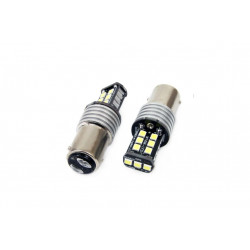 Žárovky LED CANBUS 15SMD 2835 7,5W 1157 (P21/5W) White 12V/24V (2ks)