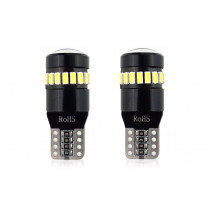 Žárovky LED CANBUS 18SMD 3014 + 1SMD 1SMD T10 W5W White 12V/24V (2ks)