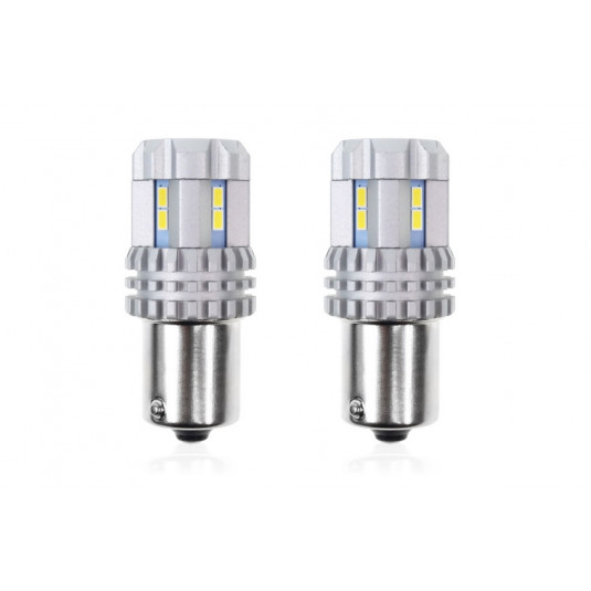 Žárovky LED CANBUS UltraBright 3020 22SMD 1156 (R5W, R10W) P21 White 12V/24V (2ks)