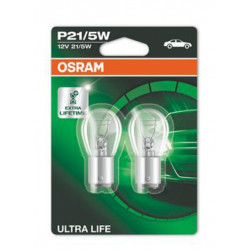 Žárovky OsramP21/5W ULTRA LIFE twin blistr 2ks