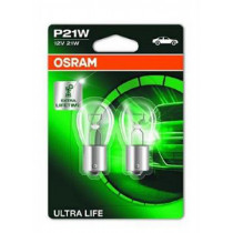 Žárovky Osram P21W 12V ULTRA LIFE 2ks