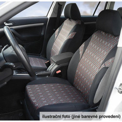 Potahy sedadel sada 9ks POLY modré AIRBAG