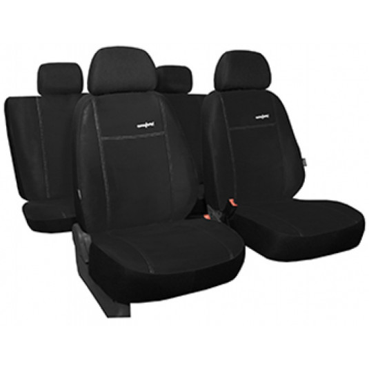 Autopotahy Comfort černé (alcantara)