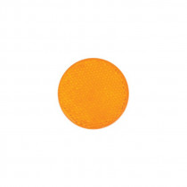 Odrazka UO-60L kulaté samolepka oranžová