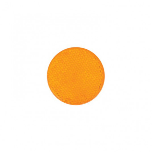 Odrazka UO-60L kulaté samolepka oranžová