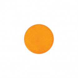 Odrazka UO-60L kulaté samolepka oranžová