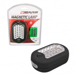 Pracovní lampa s magnetem, 24+3 LED MÝDLO