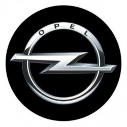 Samolepky pryskyřičné 3D OPEL 4ks