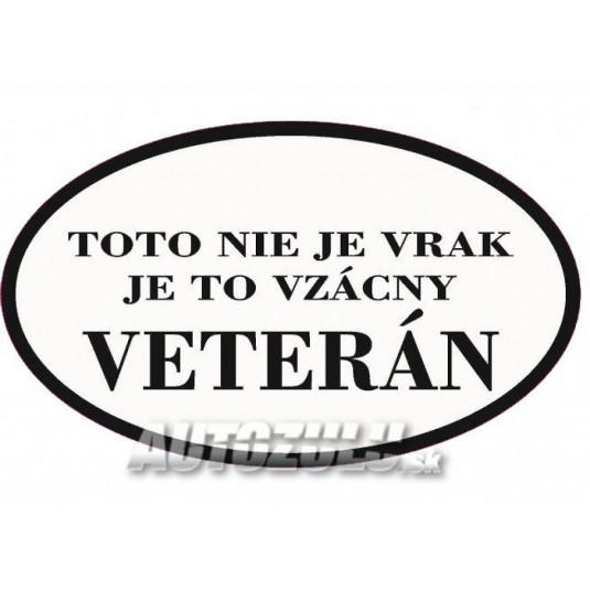 Toto nie je vrak, je to vzácný veterán