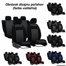 Potahy pro AUDI A1 SPORTBACK 5D (od 2011-2018) VIP-B3 (textil)