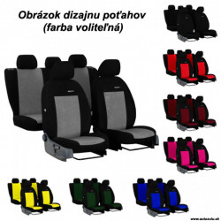 Potahy pro SEAT LEON sportovní sedačky I (1999-2005) Elegance (velour-velour)