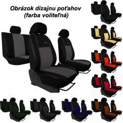 Potahy pro AUDI A3 SPORTBACK (recaro sedačky) 8P (2003-2012) Exclusive Alcantara (Alcantara-kůže)