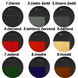 Potahy pro AUDI A6 C4 (1994-1998) Exclusive Alcantara (Alcantara-kůže)