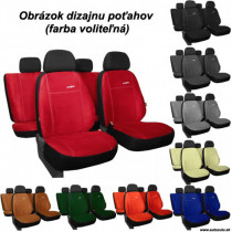 Potahy pro AUDI A1 SPORTBACK 5D (od 2011-2018) Comfort (Alcantara)