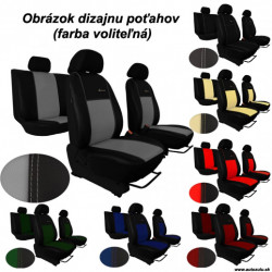 Potahy pro CHEVROLET ORLANDO 7 místné (2010-2018) Exclusive Leather (kůže)