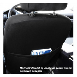 Potahy pro DACIA LODGY 5 místné (2012-2016) Exclusive Leather (kůže)