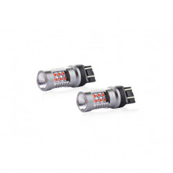 LED žárovky CANBUS T20 21/5W 12V/24V červená