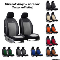 Potahy pro SMART FORTWO 1+1 I (1998-2007) Exclusive Alcantara (Alcantara-kůže)