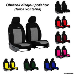 Potahy pro PEUGEOT EXPERT 1+1 I (1995-2007) Elegance (velour-velour)