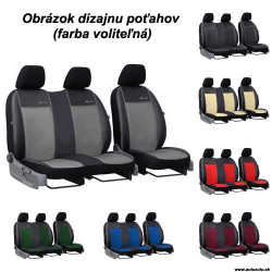 Potahy pro CITROËN BERLINGO 2+1 II (2008-2018) Exclusive Leather (kůže)