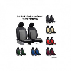 Potahy pro CITROËN Jumpy 1+1 I (1994-2007) Exclusive Leather (kůže)