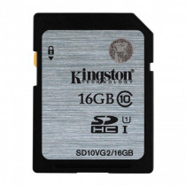 Paměťová karta SD10VG2 SDHC Class10 16GB KINGSTON