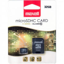 Paměťová karta MicroSDHC 32GB CL10 + adpt 854718 MAXELL