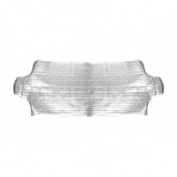 Clona univerzální stříbrná ZIMA/LÉTO- 250x90cm