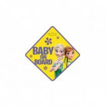 Tabulka do auta - Dítě v autě - BABY ON BOARD FROZEN