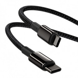 Kabel USB-C pro USB-C BASEUS Tungsten Gold, 100 W, 100 cm