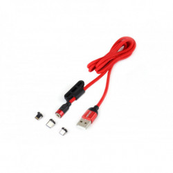 Multikabel USB Lightning/USB C/micro USB 100cm UC-08