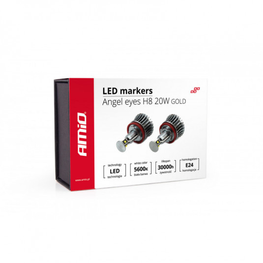 LED marker H8 20W GOLD