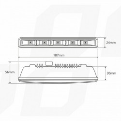 Světla pro denní svícení DRL 501HP