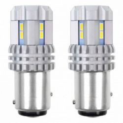 LED žárovky CANBUS 3020 22SMD UltraBright 1157 BAY15D P21/5W White 12V/24V