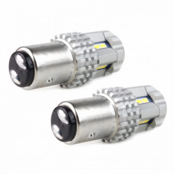 LED žárovky CANBUS 3020 22SMD UltraBright 1157 BAY15D P21/5W White 12V/24V