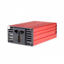 Měnič napjatá AMiO 24V/230V 300W/600W 2xUSB PI04