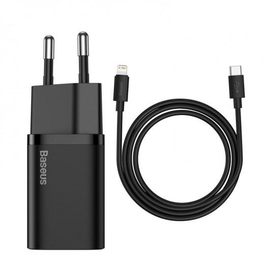 Nabíječka USB-C Baseus Super Si Quick Charger 1C 20W s kabelem Lightning 100 cm