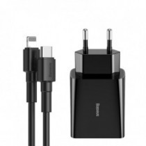 Nabíječka USB-C PD Baseus Mini, Power Delivery 18W s kabelem Lightning 100 cm