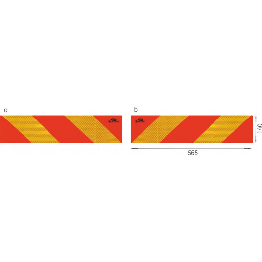 Reflexní tabule TW-S2 / RF 101-01W-89 (2 ks)