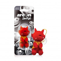 Osviežovač vzduchu Areon Smile Toy – vôňa Black Crystal, Čertík