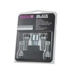 Bezpečnostní šrouby McGard M14x1,5x31mm 60° BLACK EDITION