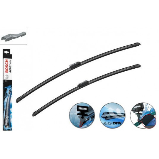 Stěrače Bosch Aerotwin sada pro PEUGEOT 308 SW [T7] (05.08-01.14) 750/650mm