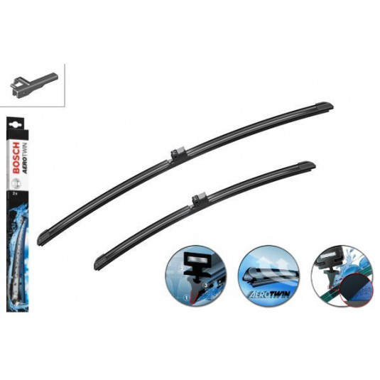 Stěrače Bosch Aerotwin sada pro BMW Serie 3 Cabrio [E93] (09.06-08.09) 600/450mm