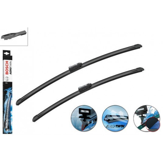 Stěrače Bosch Aerotwin sada pro AUDI Q3 [8UB] (06.11-18.) 600/530mm